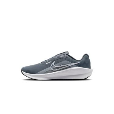 Imagem de Nike Downshifter 13 Tênis de corrida masculino (FD6454-010, cinza claro/cinza lobo/platina pura/branco), Cinza claro/branco-lobo cinza - platina pura, 42
