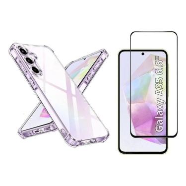Imagem de 2X Capa Capinha Case + Película 3D Para Samsung Galaxy A35 6