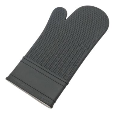 Imagem de Luva Térmica De Silicone Para Cozinha Forno Fogão - Cinza