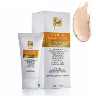 Imagem de Base CC Cream Magic Mask FPS 50 Bege Claro Peel Line 50g