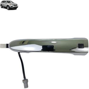 Imagem de Maçaneta Cromada Externa Sensor Keyless Porta Dianteira Esquerda/Direita Sorento 2011 2012 2013 2014 2015