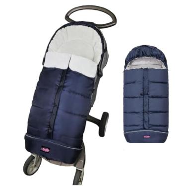 Imagem de Cobertor para carrinho de bebê quente de inverno 0-4T, confortável saco de dormir para bebê, casulo, adaptável para todos os carrinhos de bebê, impermeável, antiderrapante, extensível, multifuncional