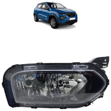 Imagem de Farol Dianteiro Inferior Kwid 2022 A 2024 Máscara Negra - Dragon, Dire