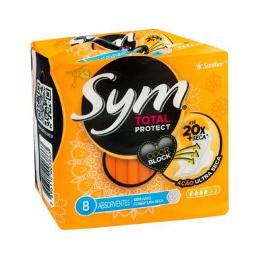 Imagem de Absorvente Ação Ultra Seca C/Aba Sym 8UN