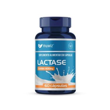 Imagem de Lactase enzinma em cáspsulas muwiz 400mg