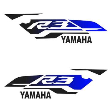 Imagem de Adesivo Protetor Tank Pad Yamaha YZF R3 2016 Lateral - Cromo Sign