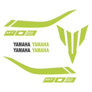 Imagem de Adesivo Protetor Tank Pad MT-03 para Motocicletas 2019 a 2020 - Cromo 