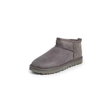 Imagem de UGG Bota feminina clássica ultra mini, Cinza, 41