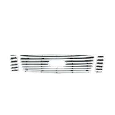 Imagem de Paramount Restyling 38-1161 Grade de lingote de sobreposição com barras horizontais de 8 mm, 3 peças