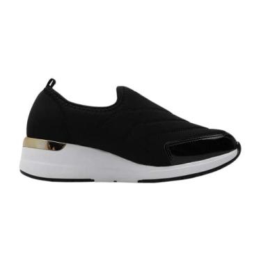 Imagem de Tênis Feminina Modare Casual Slip On Lycra Preto 7394101, Preto, 36