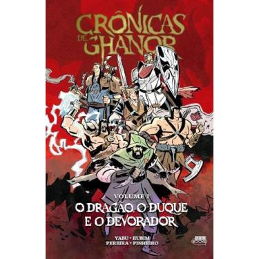Imagem de Crônicas De Ghanor - Volume 1 - O Dragão, O Duque e O Devorador (Capa 