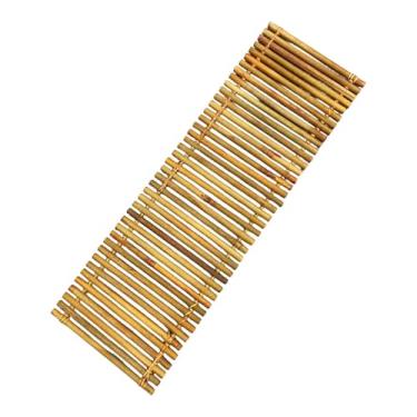 Imagem de Generic Bandeja para servir sushi, prato portátil para servir comida, prato japonês para sushi, suporte para sashimi, para cupcakes, mesa de cozinha, festa de, 40cm X 13cm Horizontal