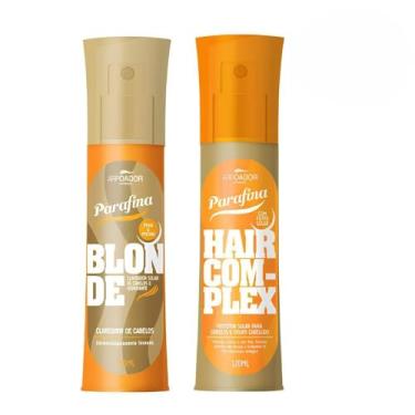 Imagem de Kit Cabelo Parafina Bronze Hair Complex + Blonde Clareador