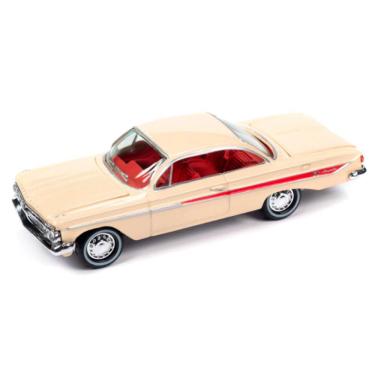 Imagem de Miniatura Carro 61 Chevy Impala SS 409 1:64 Johnny Lightning