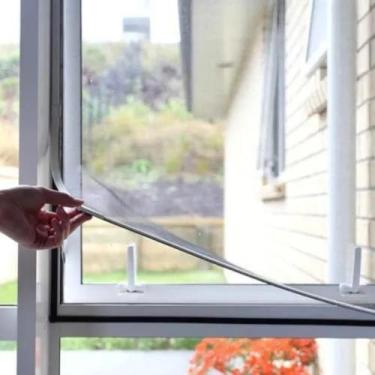 Imagem de Tela Mosquiteira Anti Mosquito Dengue Janela 1,05m X 1,55m - Vida Prát