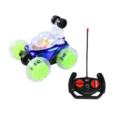 Imagem de Carrinho de Controle Remoto Speed Stunt Car - 7 Funções Azul