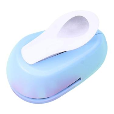 Imagem de KiBcsLic Furador de papel, ferramenta de perfuração para artesanato, portátil, decorações leves e sofisticadas para projetos de scrapbooking faça você, Gota D'água