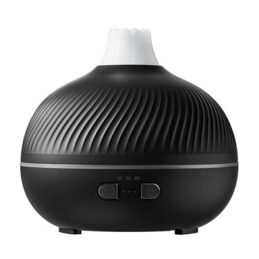 Imagem de BLWOTMOR Difusor de óleos Essenciais, Umidificador de Névoa, Umidificador, Umidificação para Casa E Escritório, Boca de Vulcão Negro, Tamanho real