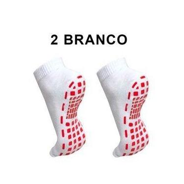 Imagem de 3 Par Meia Antiderrapante Hidroginástica Juvenil Adulto 33 38 e 38 44 