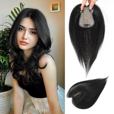 Imagem de Toppers OLLAVO 360 3D Bangs Clip Real Human Hair Women