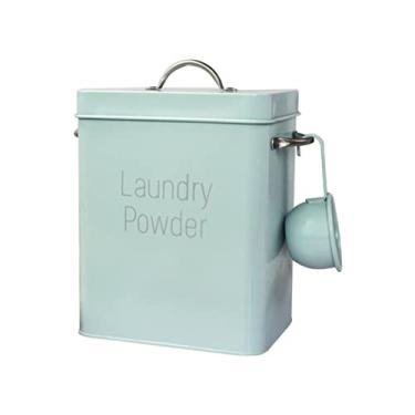 Imagem de Pet Food Storage Can Dry Dog Kibble Container Pet Food Holder Iron Laundry Powder Box Kitchen Supplies