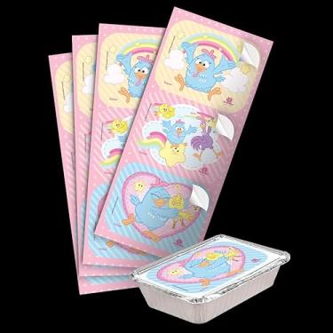 Imagem de Adesivo Retangular Galinha Pintadinha Candy Festcolor 12und