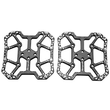 Imagem de SPD, Adaptador de Plataforma de Pedal de Bicicleta da Montanha, Conversor para Pedal de Travamento, Liga de Alumínio, Design de Unhas Sem Skid, 3,5 X 3,5in, Instalação Fácil Com