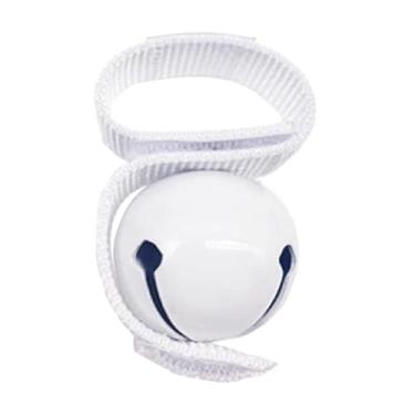 Imagem de Pegciuho Sino para Cães com Alça, Acionador Sonoro, Ideal para Caminhadas, Viagens, Camping, Montanhismo E Trilhas, Branco