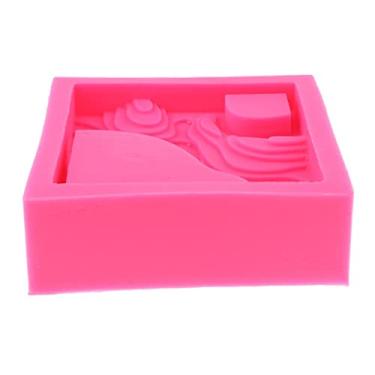 Imagem de barenx Molde de fundição de cimento de concreto de escada 3D para vaso de flores, faça você mesmo