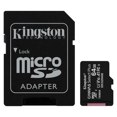 Imagem de Cartão De Memória Kingston Canvas Select Plus Micro Sdxc 64gb Classe 10
