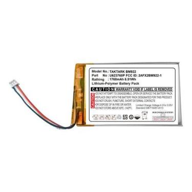 Imagem de 1 Unidade U623760p P/ Baba Taktark Bm 922 Bm922 Bm812 - BGB ENERGY BAT