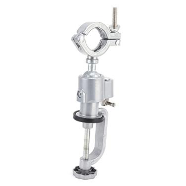 Imagem de YWBL-WH Suporte de Suporte para Furadeira Elétrica de Liga de Alumínio Universal para Moedor de Tornos de Bancada, Torno Multifuncional de Bancada de 360 ​​graus para Oficina DIY, Pequenos Reparos, Modelo