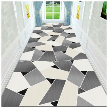 Imagem de SPXMQSS Tapetes de corredor para corredor, tapetes longos, tapetes de cozinha antiderrapantes tapete de cozinha tapete baixo para entrada lavanderia B 120 x 200 cm