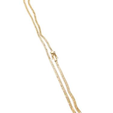 Imagem de Corrente Grumet Duplo 5mm 19g Cordão Ostentação Top. - qualidade alta