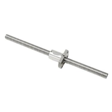 Imagem de Parafuso esférico 1402 SFK1402 L = 100 120 150 175 180 200 220 250 300 mm trilho de parafuso esférico enrolado com uma porca esférica para peças CNC (180 mm)