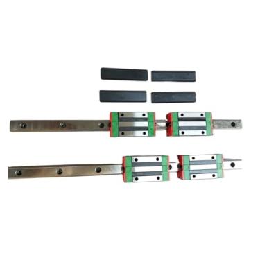 Imagem de 2 peças HGR35 Guia de trilho linear $ 4 peças HGH35CA/HGW35CC Carruagem 400 mm a 2550 mm (HGH35HA Carruagem, L1250mm)