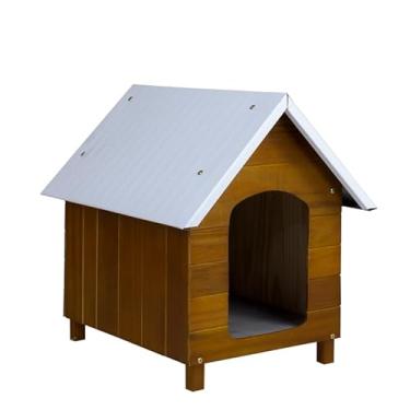 Imagem de Casa Casinha De Cachorro com Telhado Galvanizado Média N3 (Cerejeira)