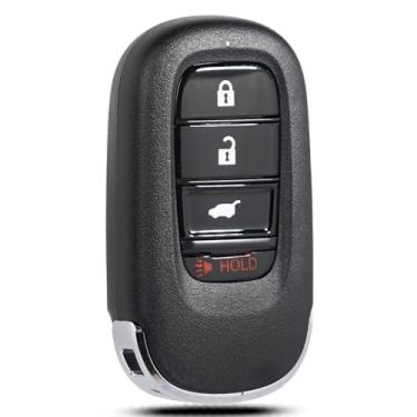 Imagem de MechanMagic Substituição do controle remoto Smart Key Fob serve para Honda Civic CR-V HR-V Pilot Type R KR5TP-4 Proxy 2022 2023 2024 2025 Botão de início de controle remoto de entrada sem chave 72147