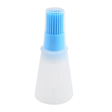 Imagem de Pincel de silicone para cozinhar, dispensador de óleo com escova, pincel de óleo tudo em um para cozinhar, pincel de churrasco, pincel de confeitaria para assar, pincel de molho para cozinhar