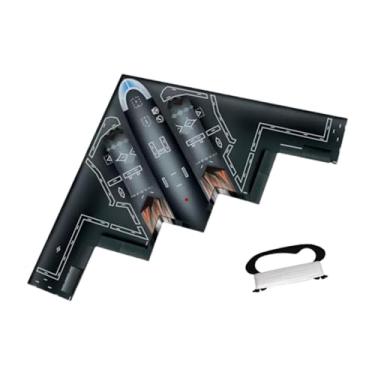 Imagem de Aymzbd Pipa de Avião para Crianças, Brinquedo Infantil Fácil de, Decoração para Pendurar Ao Ar Livre para Festas Familiares, Fazenda Ao Ar Livre, Gramad, com placa de linha