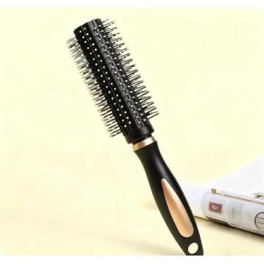Imagem de Cricket Escova de cabelo redonda de 8 fileiras RPM, sem estática, desembaraçar e pentear molhada ou seca