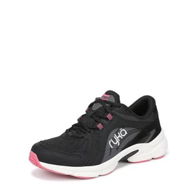 Imagem de Ryka Skylift feminino, Sorvete preto/branco/rosa, 12 Wide