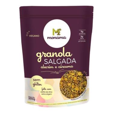 Imagem de Granola Salgada Monama Alecrim e Cúrcuma Sem Glúten 200g
