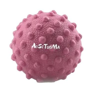 Imagem de Bola De Massagem TPR Para Yoga Com Ponta Elevada Para Cuidado Da Postu