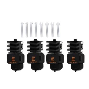 Imagem de Kit de montagem hotend, compatível com bambu lab a1/a1 mini, 0.2/0.4/0.6/0.8mm bocal substituível impressora 3d hotend(2222hotend and gift)