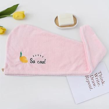 Imagem de [Envoltório de microfibra] Toalha de cabelo de microfibra de secagem rápida, 1 peça | turbante de secagem de cabelo super absorvente para mulheres, tecido de malha de padrão geométrico moderno, 260