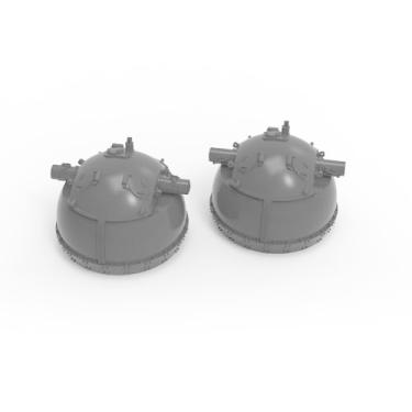 Imagem de MRY-SFW Kit de modelo de navio 1/700 Upgrade German Navy SL 8 Dome Finder Navy