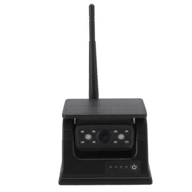 Imagem de Jopwkuin Câmera de Backup Sem Fio Solar Com Base Magnética 1080P Visão Noturna para Trailer de Caminhão RV