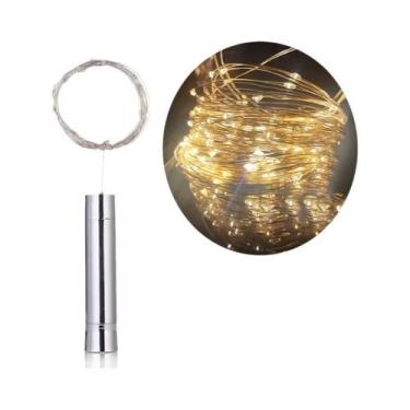 Imagem de Conjunto De Luzes LED Coloridas Para Rolhas De Garrafa De Vinho Para D