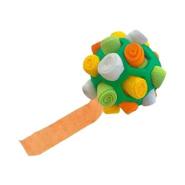 Imagem de Brinquedo Interativo De Borracha Para Cães Com Bolinha Para Esconder P